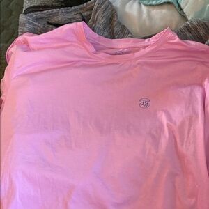 Lauren James Pink Long Sleeve Tee